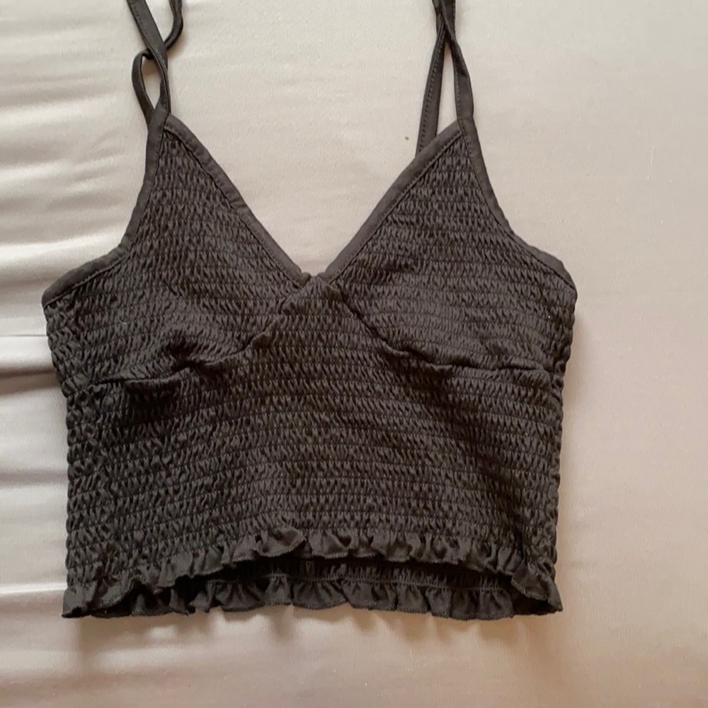 black crop top